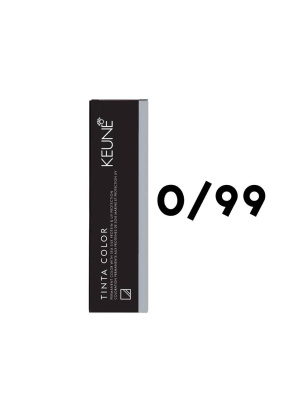 Keune Tinta Color 0/99 - Стойкая краска для волос анти-красный 60 мл