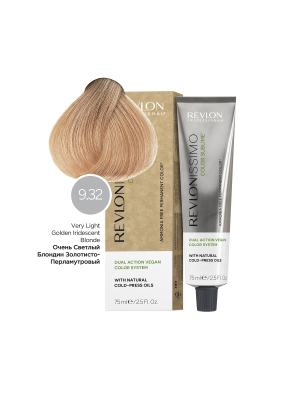 Revlon Revlonissimo Color Sublime 9.32 - Перманентный краситель без аммиака очень светлый блонд золотисто-перламутровый 75 мл