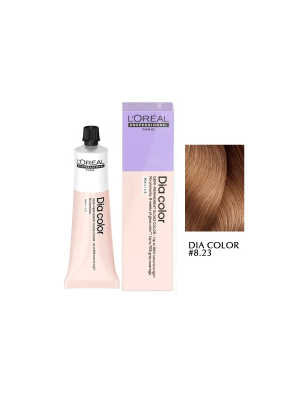 L'Oreal Dia Color 8.23 - Краситель-блеск без аммиака светлый блонд перламутрово-золотистый 60 мл