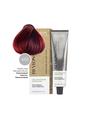 Revlon Revlonissimo Color Sublime 4.65 - Перманентный краситель без аммиака коричневый красно-махагоновый 75 мл