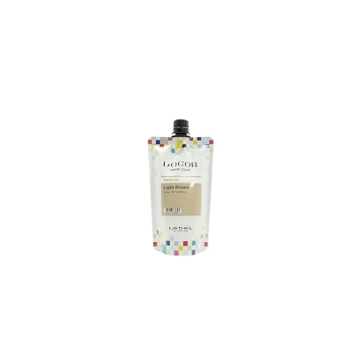 Lebel Cosmetics Locor Serum Color Light Brown - Краситель-уход оттеночный светло-коричневый 300 г