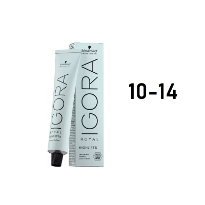 Schwarzkopf Igora Royal 10-14 - Перманентный краситель экстра светлый блонд сандре бежевый 60 мл