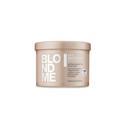 Schwarzkopf BlondMe All Blondes Detox Mask - Детокс-маска для всех типов блонд 500 мл
