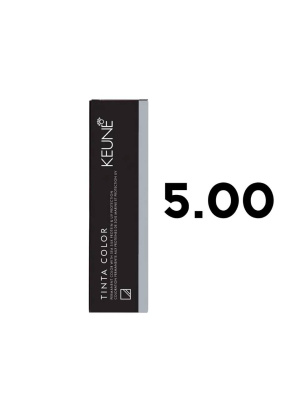 Keune Tinta Color 5.00 - Стойкая краска для седых волос светлый шатен 60 мл