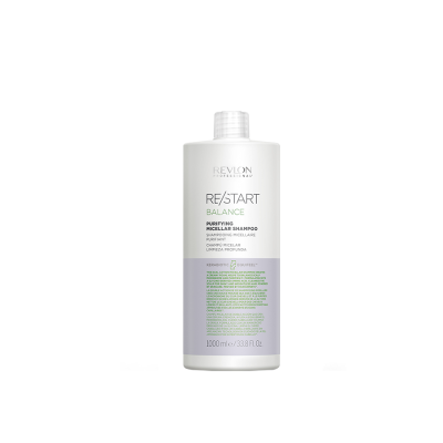 Revlon ReStart Balance Purifying Micellar Shampoo - Шампунь для жирной кожи головы 1000 мл