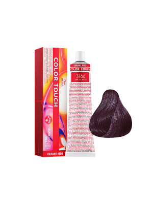 Wella Color Touch 3/66 - Тонирующая краска без аммиака темный шатен интенсивно-фиолетовый 60 мл