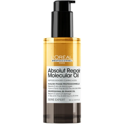 L'Oreal Serie Expert Absolut Repair Molecular Oil - Масло для восстановления волос на молекулярном уровне 90 мл