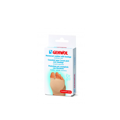Gehwol Metatarsal Cushion With Bandage Left Medium - Защитная подушка под плюсну из гель-полимера и бандажа средняя левая 1 шт