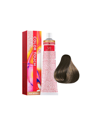 Wella Color Touch 5/0 - Тонирующая краска без аммиака светлый шатен 60 мл