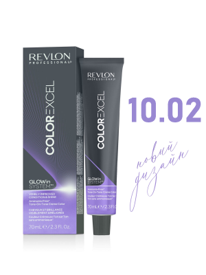 Revlon Color Excel 10.02 - Краситель тон в тон без аммиака очень сильно светлый блонд натурально-перламутровый 70 мл