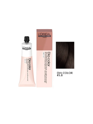 L'Oreal Dia Color 5.8 - Краситель-блеск без аммиака светлый шатен мокка 60 мл
