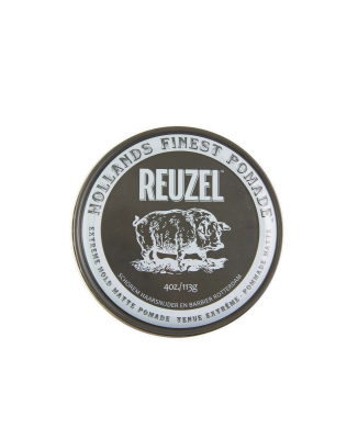 Reuzel Extreme Hold Matte Pomade - Помада сильной фиксации 113 г