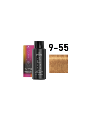 Schwarzkopf Igora Vibrance 9-55 - Краситель тон-в-тон блонд золотистый экстра 60 мл