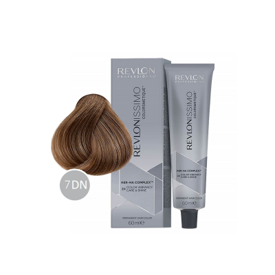 Revlon Revlonissimo Colorsmetique 7DN - Перманентная краска для волос блонд глубокий натуральный 60 мл