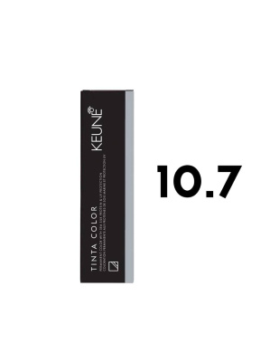 Keune Tinta Color 10.7 - Стойкая краска для волос экстра светлый фиолетовый блондин 60 мл