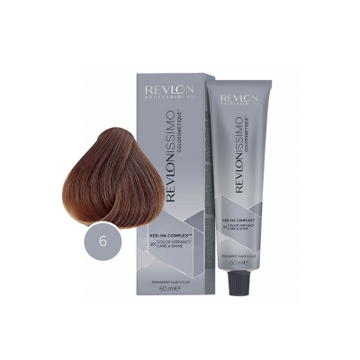 Revlon Revlonissimo Colorsmetique 6 - Перманентная краска для волос темный блонд 60 мл