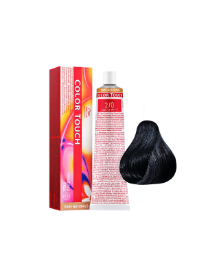 Wella Color Touch 2/0 - Тонирующая краска без аммиака черный 60 мл