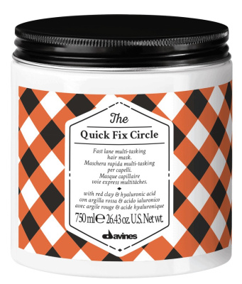 Davines The Circle Chronicles The Quick Fix Circle - Супербыстрая многофункциональная маска для волос 750 мл
