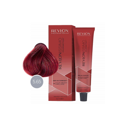 Revlon Revlonissimo Colorsmetique 5.65 - Перманентная краска для волос светло-коричневый красно-махагоновый 60 мл