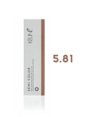 Keune Semi Color 5.81 - Полуперманентная краска для волос кофейный шатен 60 мл