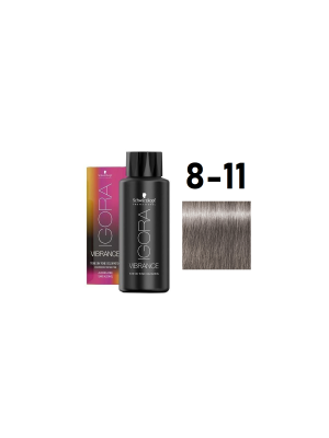 Schwarzkopf Igora Vibrance 8-11 - Краситель тон-в-тон светлый русый сандре экстра 60 мл