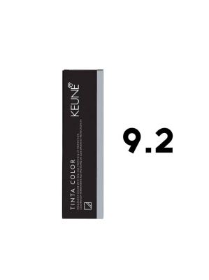 Keune Tinta Color 9.2 - Стойкая краска для волос очень светлый перламутровый блондин 60 мл