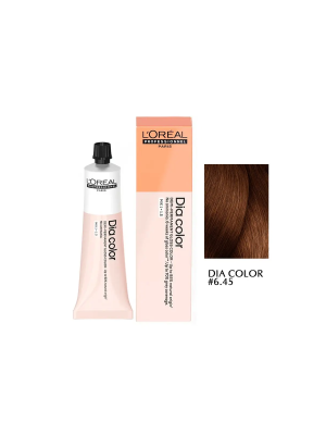 L'Oreal Dia Color 6.45 - Краситель-блеск без аммиака темный блонд медно-красный 60 мл