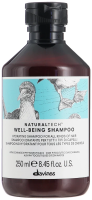 Davines Natural Tech Well-Being Shampoo - Увлажняющий шампунь для всех типов волос