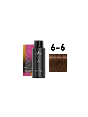 Schwarzkopf Igora Vibrance 6-6 - Краситель тон-в-тон темный русый шоколадный 60 мл