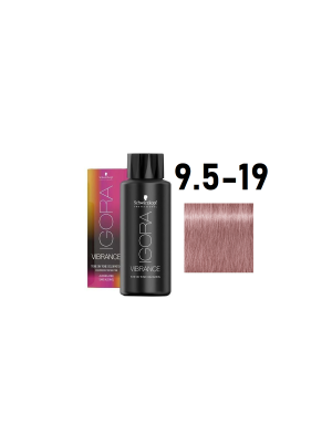 Schwarzkopf Igora Vibrance 9,5-19 - Краситель тон-в-тон светлый блонд пастельный сандре фиолетовый 60 мл