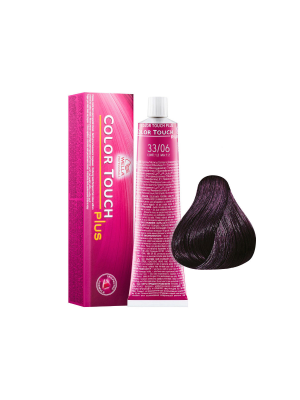 Wella Color Touch Plus 33/06 - Тонирующая краска без аммиака фуксия 60 мл