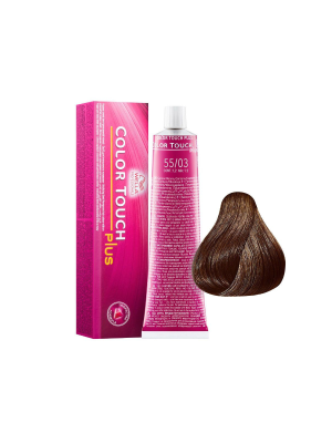 Wella Color Touch Plus 55/03 - Тонирующая краска без аммиака шафран 60 мл