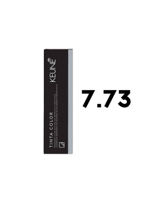 Keune Tinta Color 7.73 - Стойкая краска для волос средний фиолетово-золотистый блондин 60 мл
