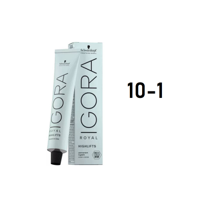Schwarzkopf Igora Royal 10-1 - Перманентный краситель экстра светлый блонд сандре 60 мл
