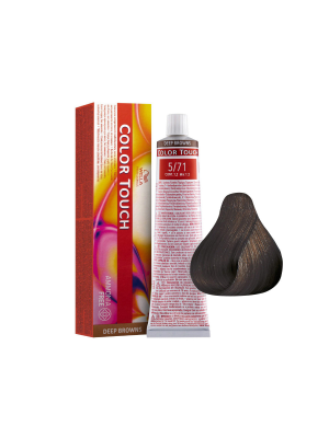 Wella Color Touch 5/71 - Тонирующая краска без аммиака светлый шатен коричнево-пепельный 60 мл