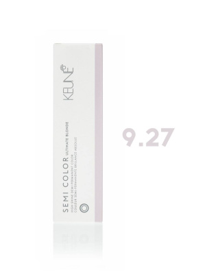Keune Semi Color 9.27 - Полуперманентная краска для волос очень светлый блондин перламутрово-фиолетовый 60 мл