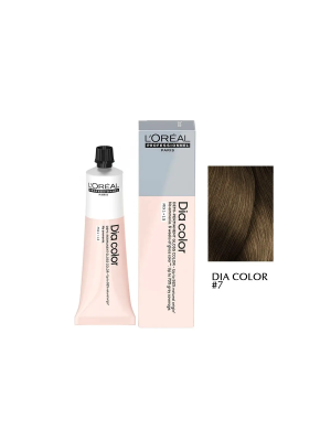 L'Oreal Dia Color 7 - Краситель-блеск без аммиака блонд 60 мл