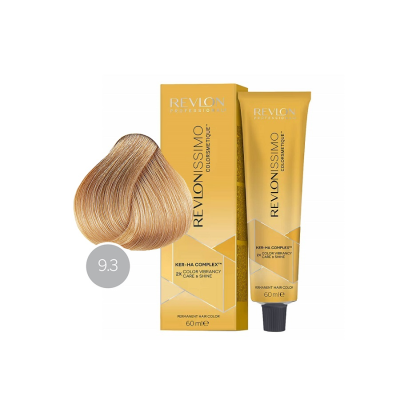 Revlon Revlonissimo Colorsmetique 9.3 - Перманентная краска для волос очень светлый блонд золотой 60 мл