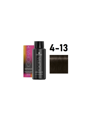 Schwarzkopf Igora Vibrance 4-13 - Краситель тон-в-тон средний коричневый сандре матовый 60 мл