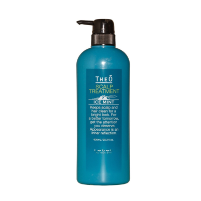 Lebel Cosmetics Theo Scalp Ice Mint Treatment - Крем-уход для кожи головы и волос 600 мл