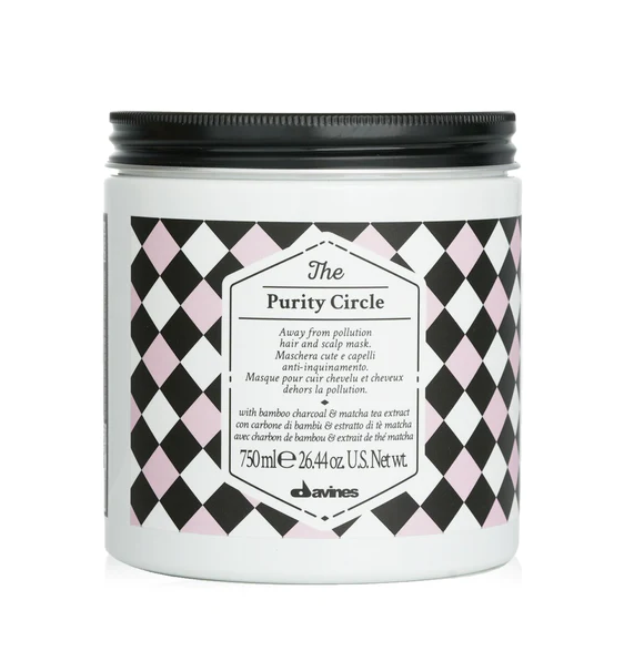 Davines The Circle Chronicles The Purity Circle - Маска-детокс для волос и кожи головы