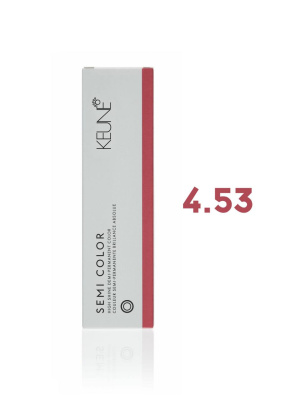 Keune Semi Color 4.53 - Полуперманентная краска для волос средний каштановый шатен 60 мл