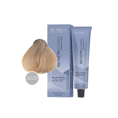Revlon Revlonissimo Colorsmetique 10.23 - Перманентная краска для волос очень сильно светлый блонд перламутрово-золотистый 60 мл