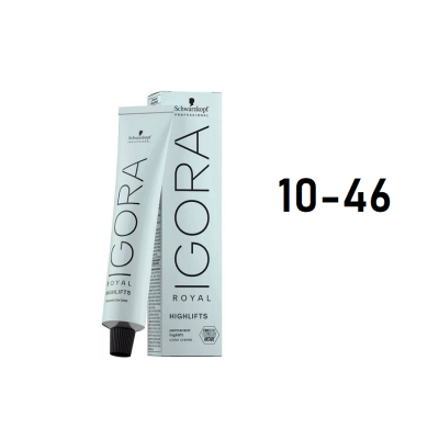 Schwarzkopf Igora Royal 10-46 - Перманентный краситель экстра светлый блонд бежевый шоколадный 60 мл