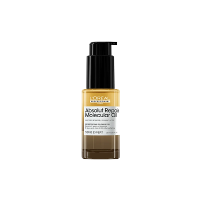 L'Oreal Serie Expert Absolut Repair Molecular Oil - Масло для восстановления волос на молекулярном уровне 30 мл