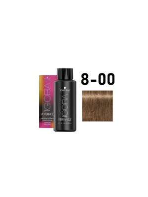 Schwarzkopf Igora Vibrance 8-00 - Краситель тон-в-тон светлый русый натуральный экстра 60 мл