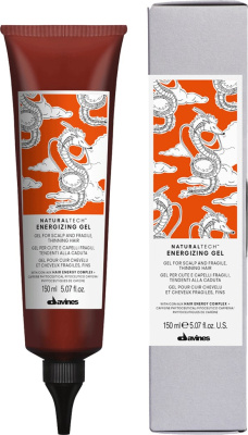 Davines Natural Tech Energizing Gel - Энергетический гель от выпадения волос 150 мл
