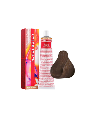Wella Color Touch 5/03 - Тонирующая краска без аммиака светлый шатен натурально-золотистый 60 мл