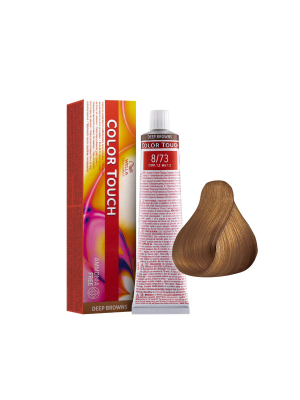 Wella Color Touch 8/73 - Тонирующая краска без аммиака светлый блонд коричнево-золотистый 60 мл