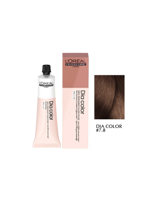 L'Oreal Dia Color 7.8 - Краситель-блеск без аммиака блонд мокка 60 мл